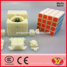 Konkurrenzpreis Moyu Weisu 4 Schichten ABS Würfel Magic Puzzle Cube Intellect Spielzeug für Kinder &amp; Erwachsene